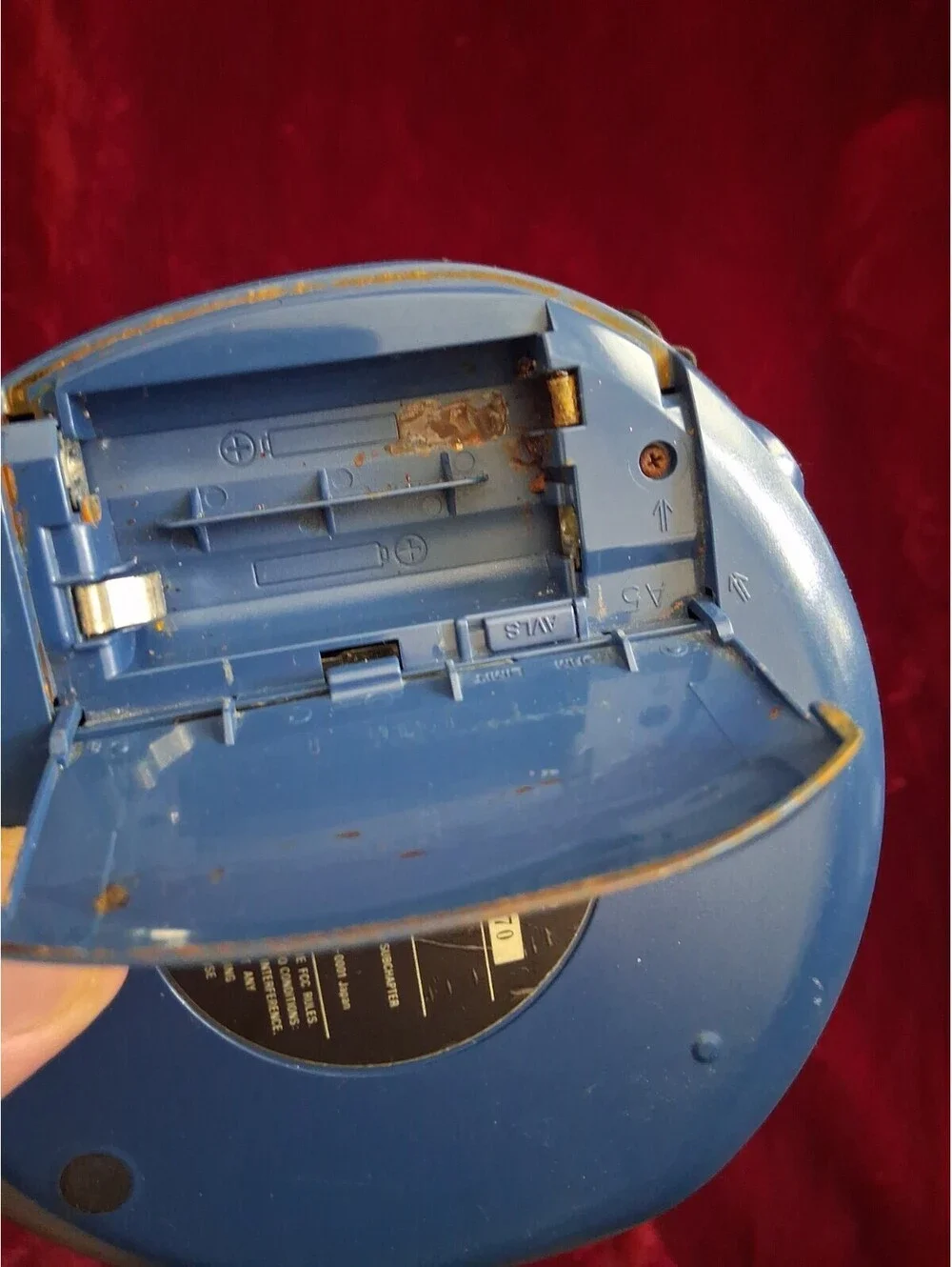 Sony D-EJ622 Walkman Discman Portable CD Player D-EJ622 Blue Untested